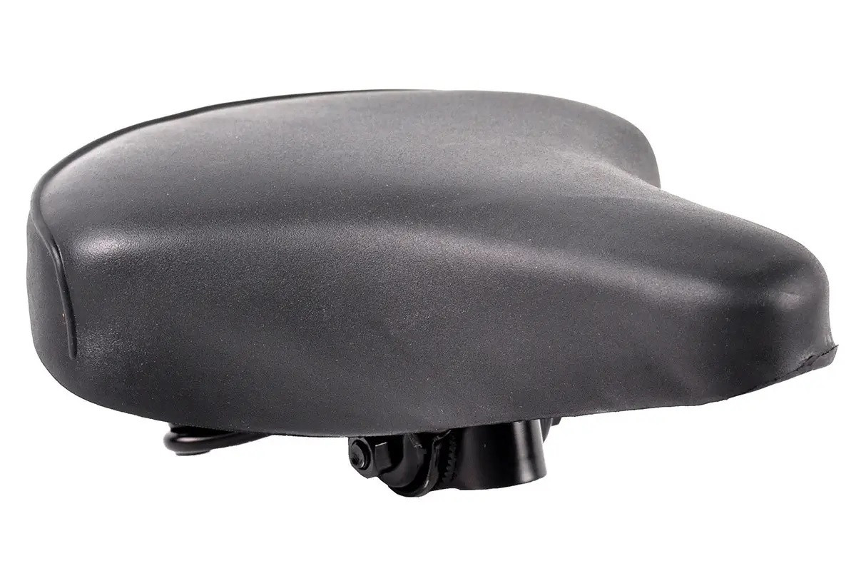 Сідло Crossride 802 на пружинах 240х205 мм, чорний (1605), фото 1