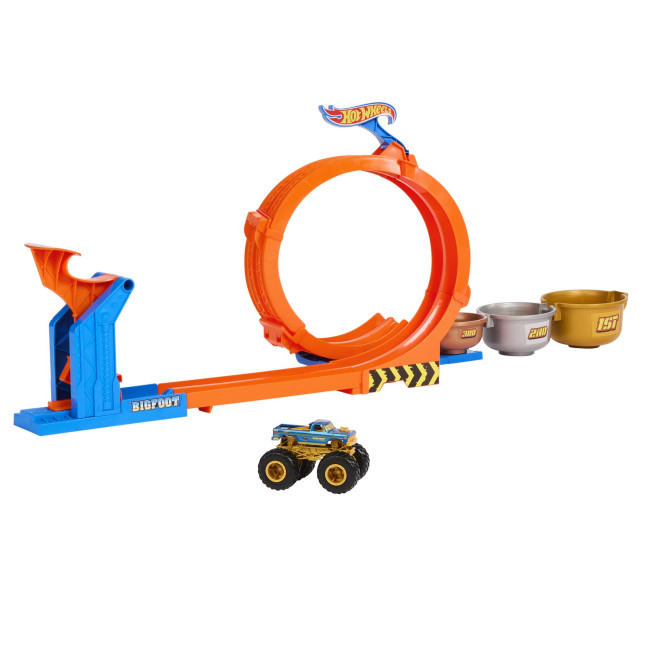 Ігровий набір "Петлі та трюки" серії "Змагання за кубок" Monster Trucks Hot Wheels