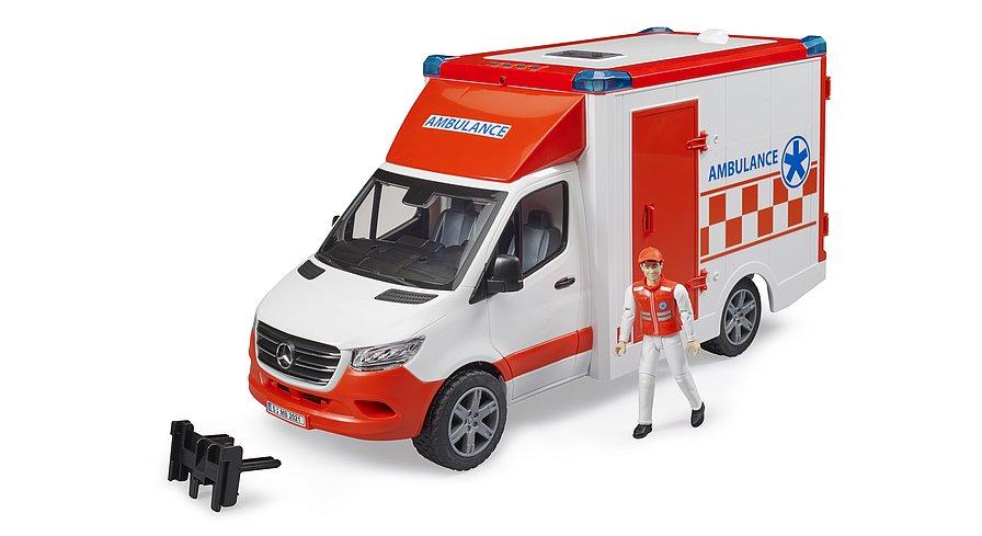 Набір іграшковий - автомобіль MB Sprinter швидка допомога з фігуркою