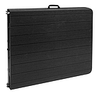 Розкладний садовий стіл туристичний чорний - розмір 180х74см. Gardlov 12280, фото 2