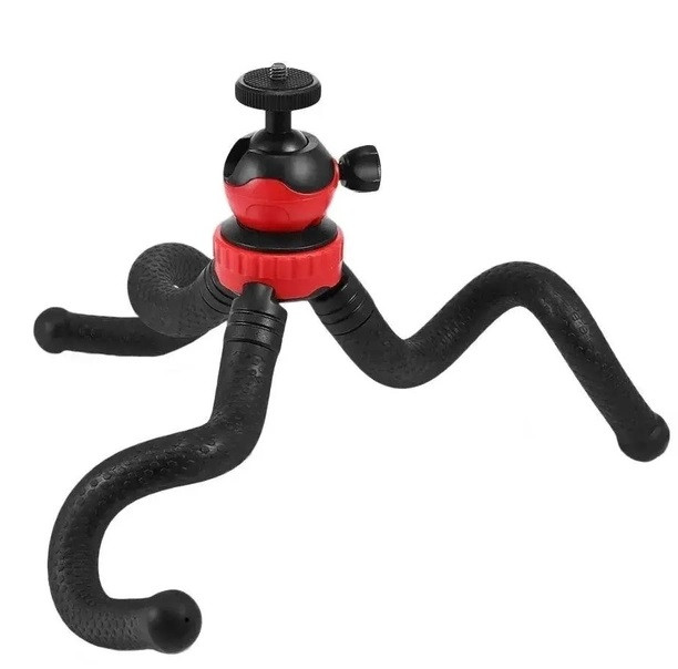 Трипод гнучкий RIAS JM-801 для телефону та фотоапарата Black (7_02479), фото 1