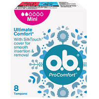 Популярний! Тампони o.b. ProComfort Mini 8 шт. (3574660142303) - Краща якість тільки на Nukleon.com.ua