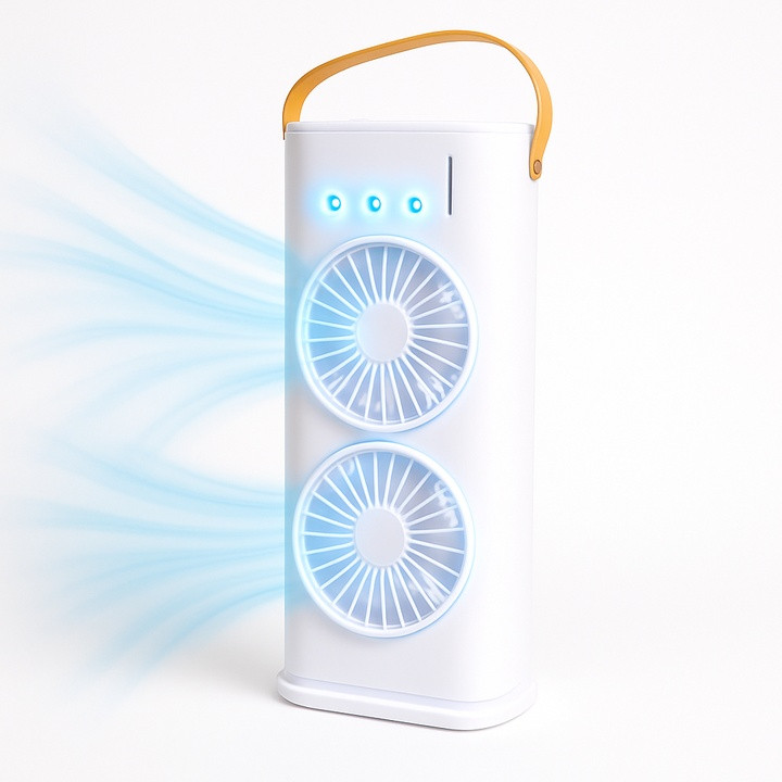 Портативні акумуляторні вентилятори