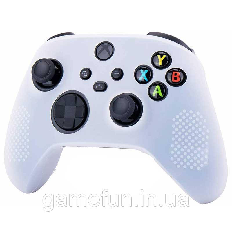 Силіконовий чохол для джойстика Xbox Series X / S білий, фото 1