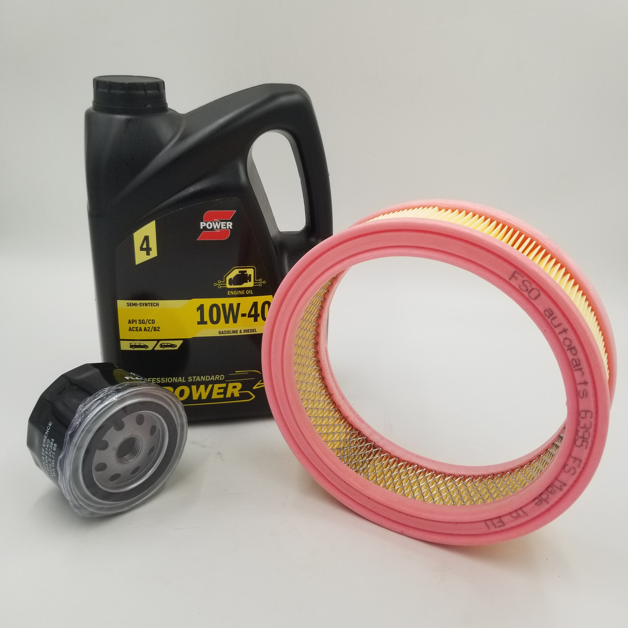 Олія S-POWER 10W-40 і фільтра ВАЗ 2108-099 (олія + фільтр повітряний + фільтр оливний)
