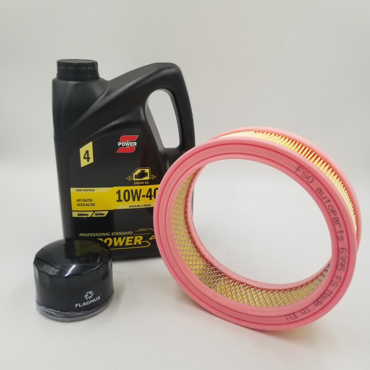 Олія S-POWER 10W-40 і фільтра Таврія, Славута (олія + фільтр повітряний + фільтр оливний)