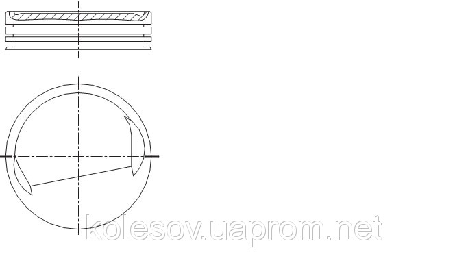 Поршні FORD Sierra 1.8 CVH д.80 мм