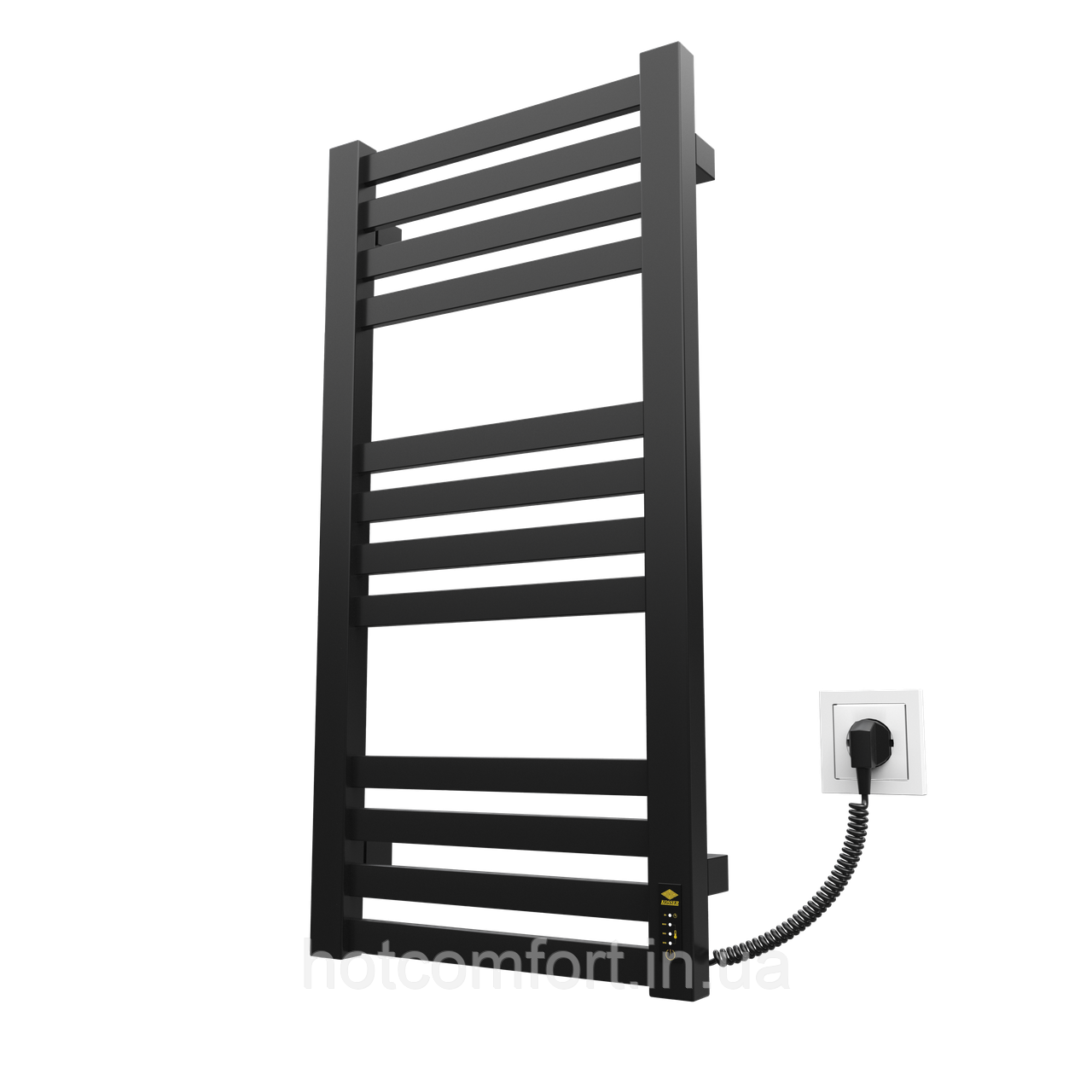 Сушарка для рушників KOSSER Герда 800х400 ER тайм. чорний