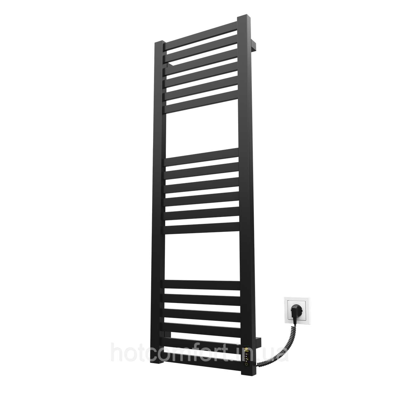 Сушарка для рушників KOSSER Герда 1200х400/18 ER тайм. чорний