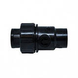 Клапан зворотній 1"-1", Унідельта, різьбовий РВ-РВ, поліпропіленовий, фото 2