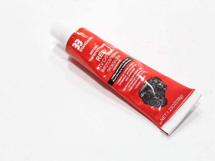 Герметик прокладок червоний Red (30 г) (малий) "33/RED" 33 STANDART