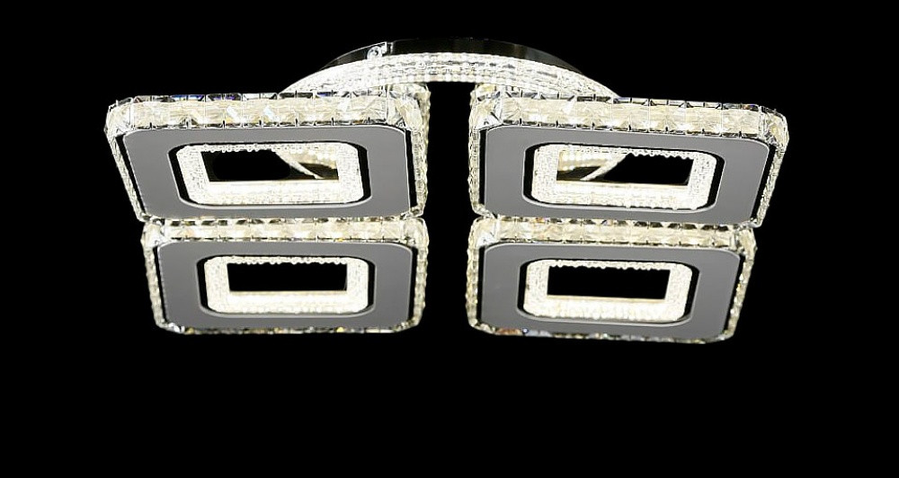 Стельова люстра для спальні LK2370/4 LED (WT), фото 1