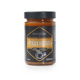 Барбекю соус SANTOS Peach & Mustard (Персик та Гірчиця), 260 мл, 963255