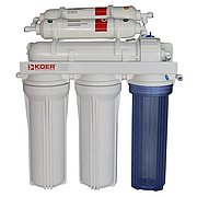 Система зворотного осмосу з мінералізатором KOER KV-92 6 щаблів, мембрана 75 галон (KR5328)