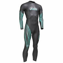 Гідрокостюм для триатлону Zoggs Hypex pro FS 4.2.1,5 mm чорно-синій чоловічий S