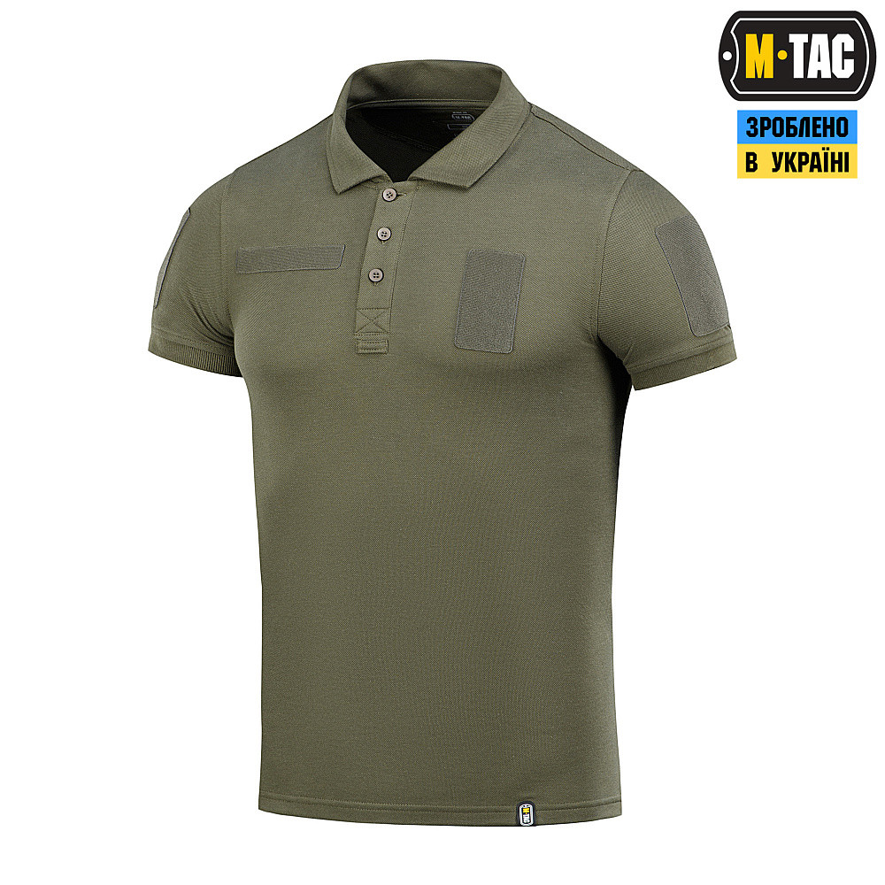 Футболка-поло тактична M-Tac 65/35 Army Olive