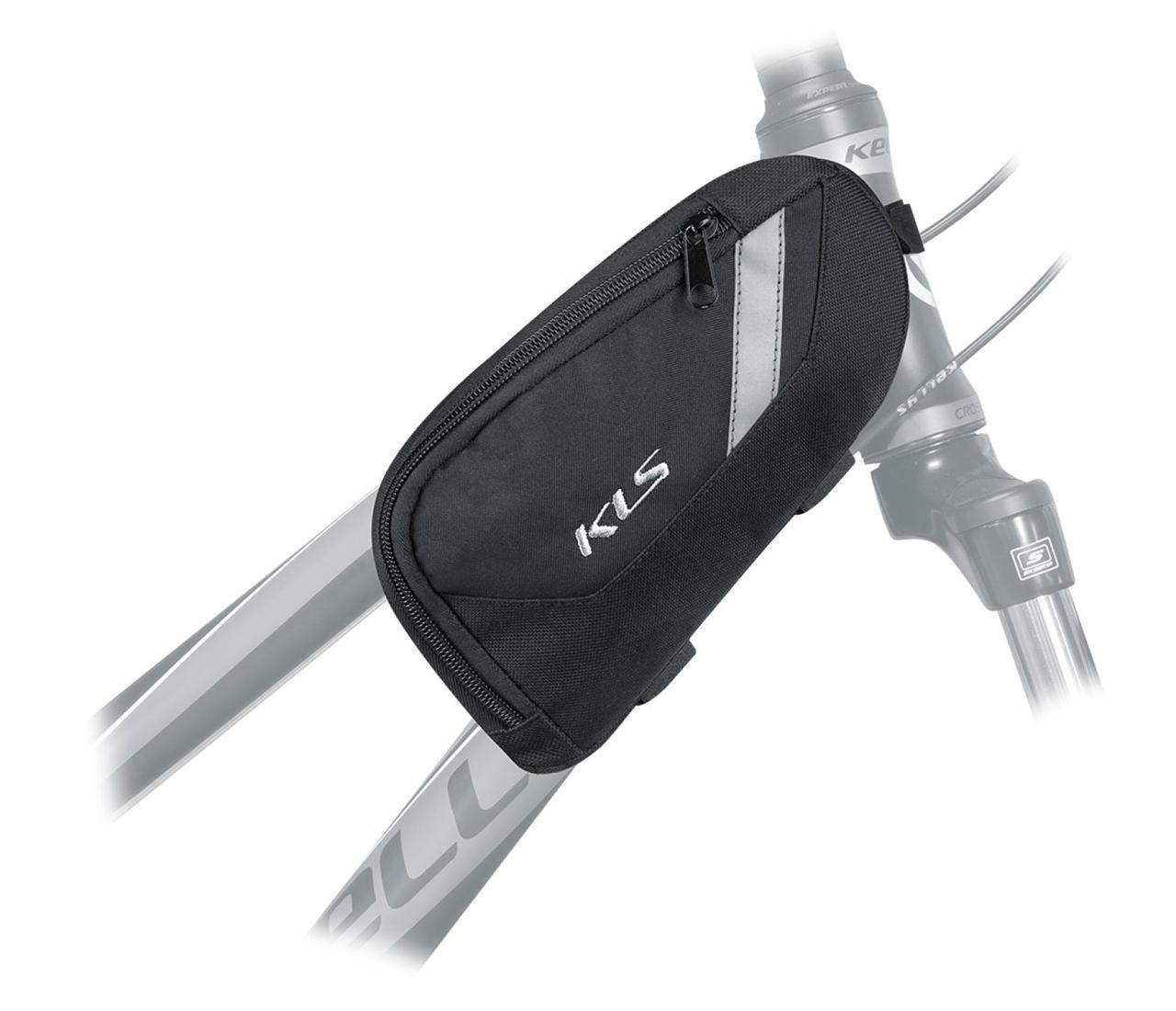 Сумка з кріпленням на раму і винос KLS Rail (1,7 л) чорний