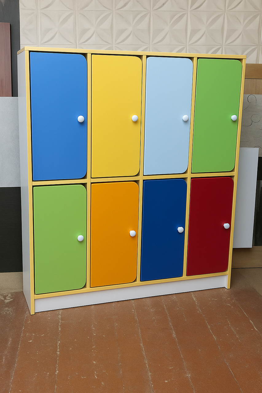 🗄️ Дитяча шафа для роздягальні ДШР-8, фото 1