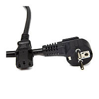Кабель живлення PowerPlant CEE7/7-C13, 220 V, 3x1.5, 2 м (CC360321)