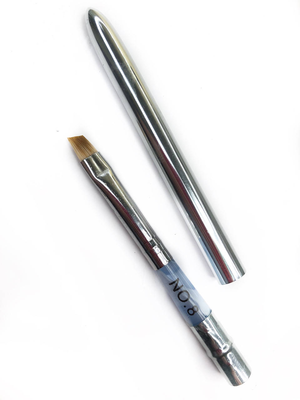 

Кисть #8 скошенная с металическим колпачком