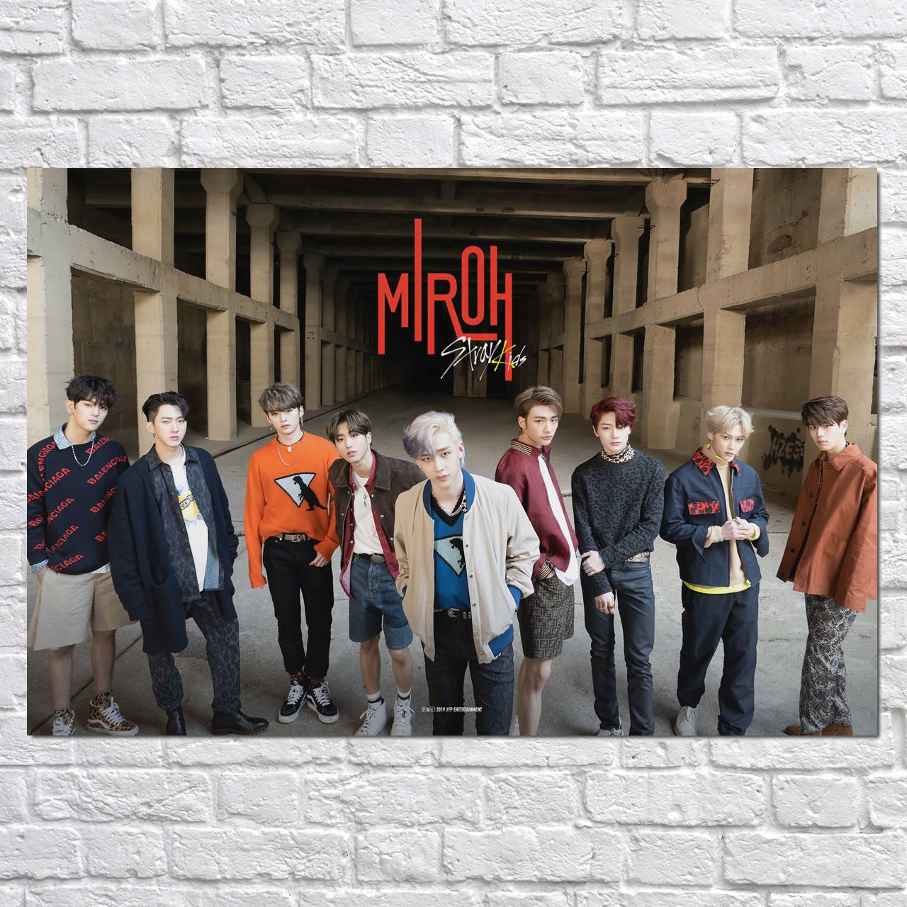 

Плакат "Stray Kids, SKZ" (артикул 4009) 40, Матовая, 60