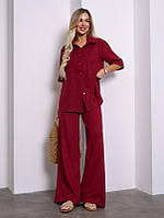 Костюми ISSA PLUS 15154 S бордовий