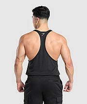 Майка спортивна GymShark Lifting Stars Stringer - Black M, фото 2