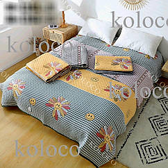 Льняна простиня, покривало 200×230 мод 134