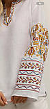 Вишиванка жіноча лляна в різних розмірах, фото 4