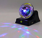 Дискошар з LED ліхтарем, на сонячній батареї, USB, 360 Energy 3888B/ Лампа — дискоду для дому Лучшая цена, фото 7