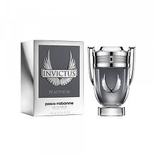 Парфуми для чоловіків деревні Paco Rabanne Invictus Platinum edt 100 ml (Euro Quality)
