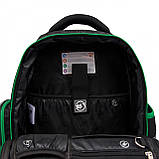 Шкільний набір YES Minecraft Time S-101 LED (рюкзак, пенал, сумка, ланчбокс, пляшка) 130-145 см, фото 3