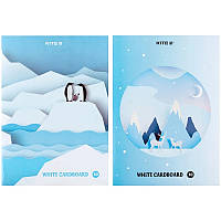 Набір білого картону А4 10 л Kite