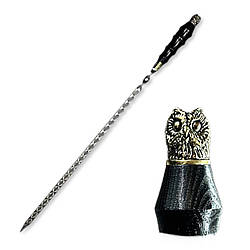 Шампур з дерев'яною ручкою Сова 1 шт. Gorillas BBQ SKK53