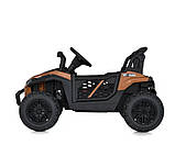 Електромобіль дитячий Bambi Racer Джип радіокерований жовтогарячим M 5811EBLR-17 (24V), фото 4