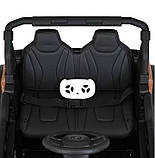 Електромобіль дитячий Bambi Racer Джип радіокерований жовтогарячим M 5811EBLR-17 (24V), фото 11