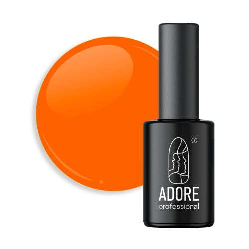 Неоновий гель-лак Adore Neon Max Nn-05 - яскраво-помаранчевий, 8 мл