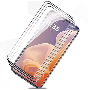 Захисне скло 3 шт CDK для Motorola Edge (2023) / Edge 40 | 3D Full Glue (017301) (black)