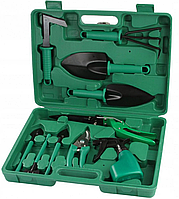 Набір садових інструментів 10 в 1 з валізою YU227