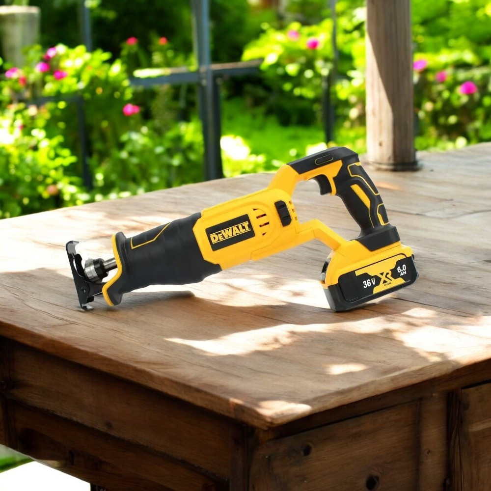 Акумуляторна сабельна пила DeWalt DCS380N 36В 6А Пила шабельна Девольт Сабельна пила-ножовка Деволт