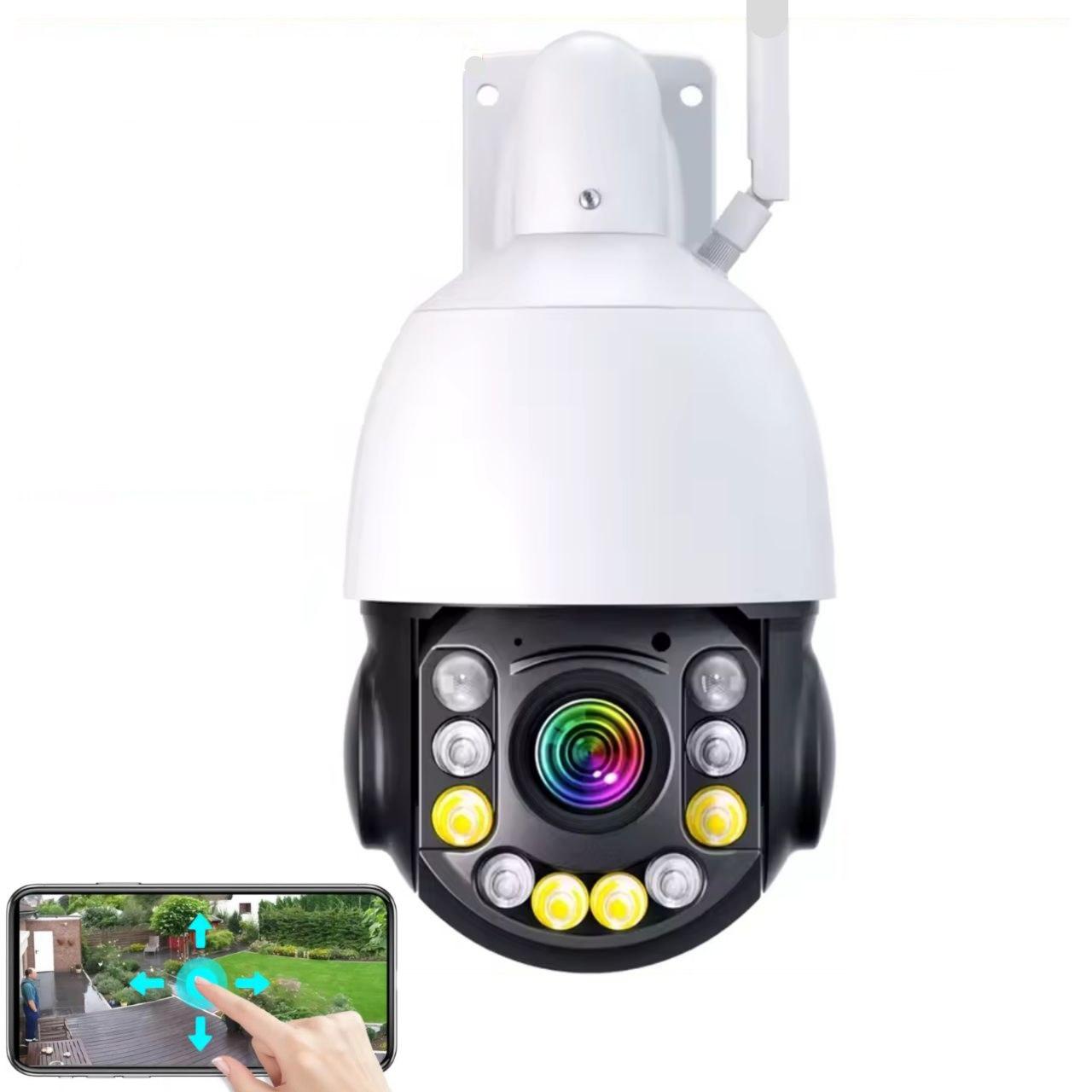 Охоронна 50X гібридний зум поворотна Onvif Wi-Fi IP камера спостереження PEGATAH Q10-8MP-50x. iCSee