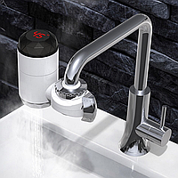 Проточний водонагрівач 3000Вт, електричний миттєвий водонагрівач-насадка на кран RX-013