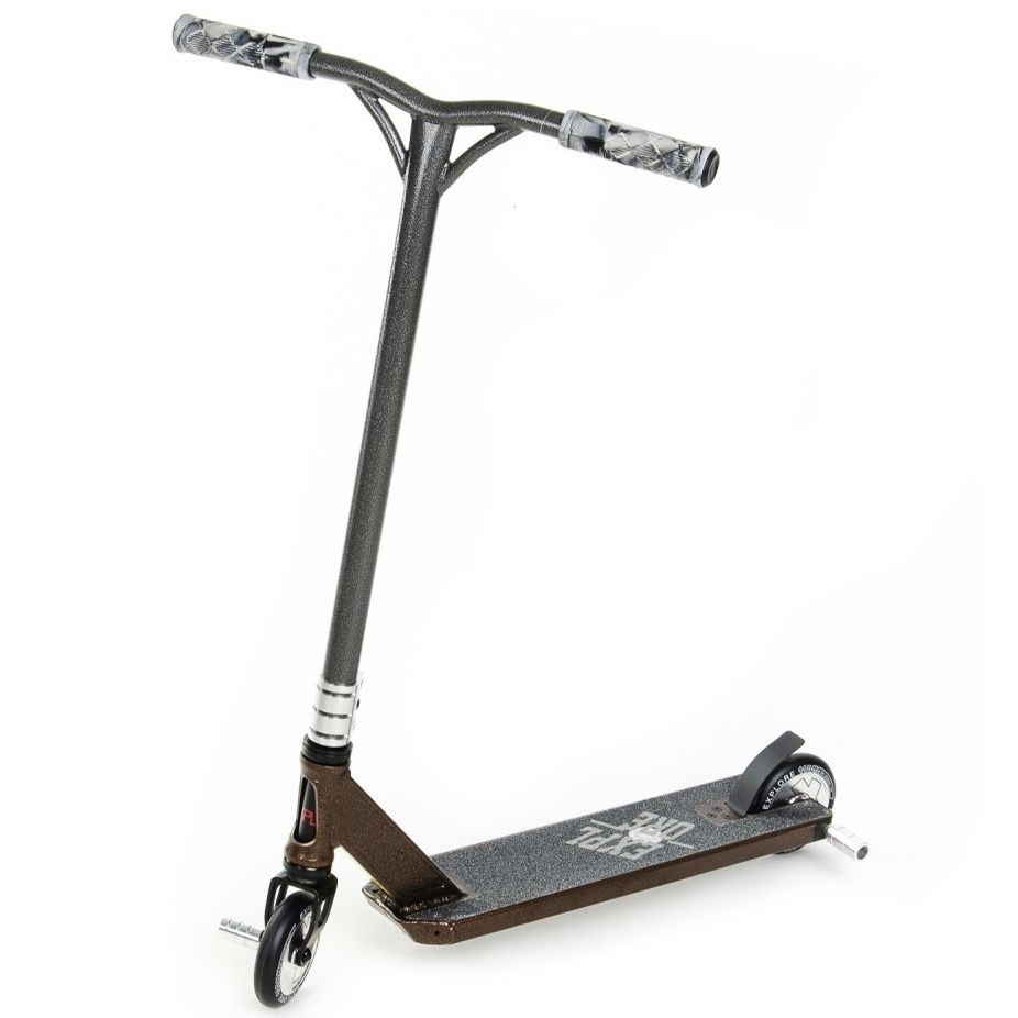 Самокат трюковий Explore BOOGER PRESTIGE коричневий, фото 1