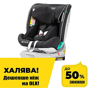 Автокрісло CARRELLO Revolt (i-Size 40-150см ISOFIX, опорна стійка) CRL-15805 Space Black Акція до 11.05