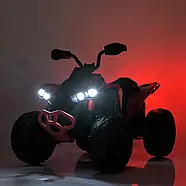 Квадроцикл Bambi M 5001 4x4: 4×45Вт, 12В 10А·год, EVA колеса, шкіряне сидіння, пульт 2.4G, Bluetooth/USB, фото 9