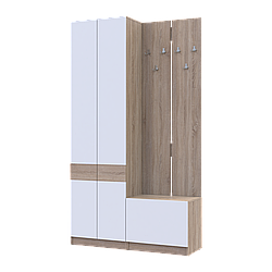 Компактний передпокій із шафою в коридор, Сучасні меблі в передпокій Сола 1+3 Дорос