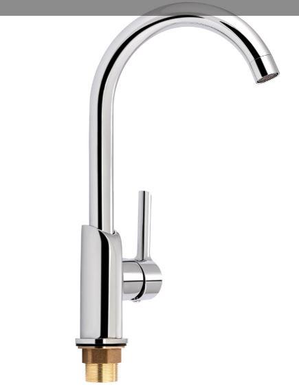 Змішувач для кухні Grand, Chrome (k35) QTGRACRM007F Qtap