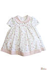 ОПТОМ Плаття молочне у квіточки для дівчинки (74 см)  MYMIO baby 2125000873121, фото 3