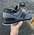 Кросівки чоловічі New Balance 574 x Stone Island із фірмовою коробкою, сірі. Розмір 40,41, фото 6