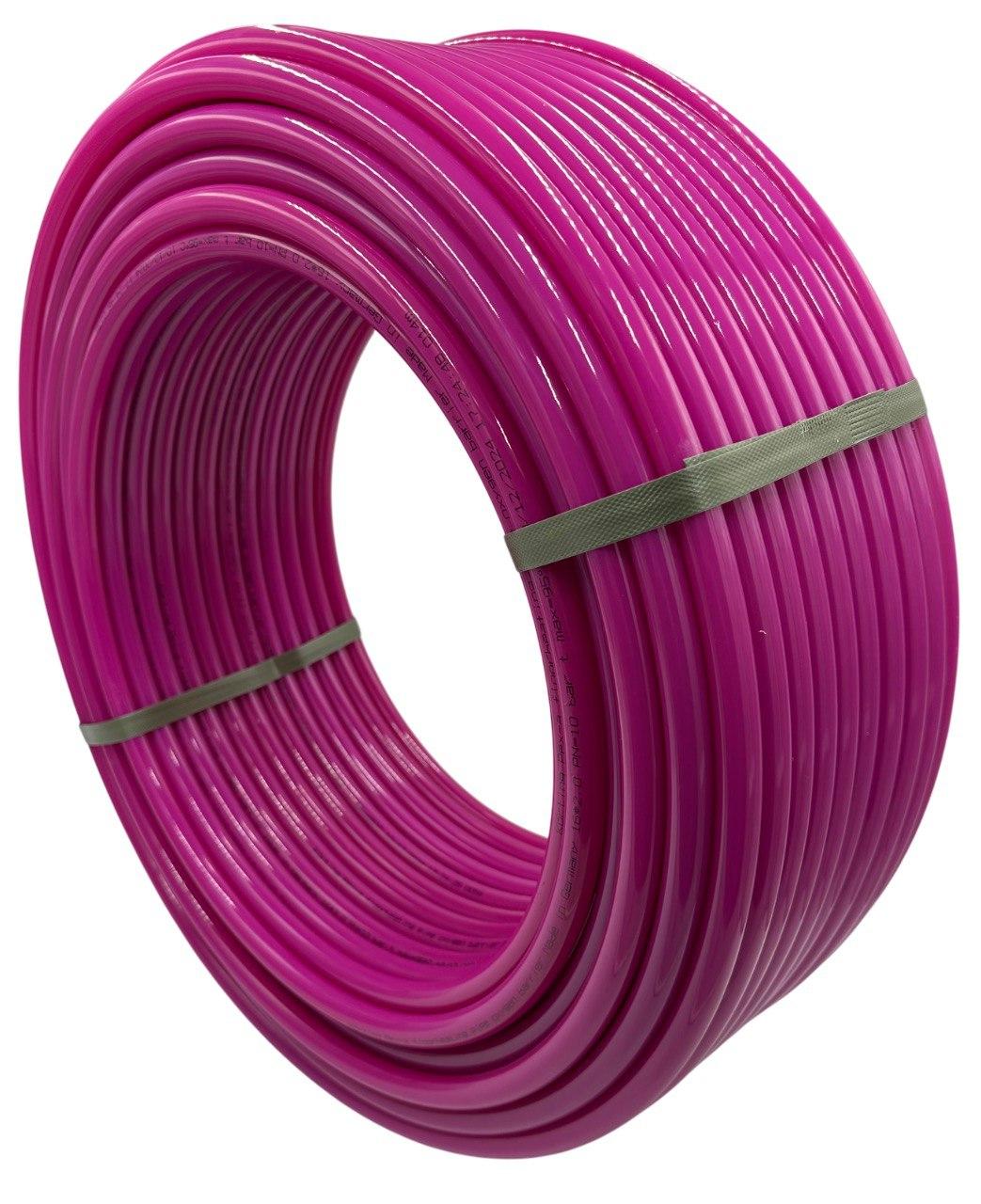 Труба для теплої підлоги Korting PEX-A/EVOH 95 град. 16X2 (Фіолетова) з кисневим бар'єром Німеччина